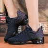 Dance Shoes Women Square Dancing Shoes Breathable Fly Woven Mesh Shoes For Women Sailor Jazz Sports Shoe Running