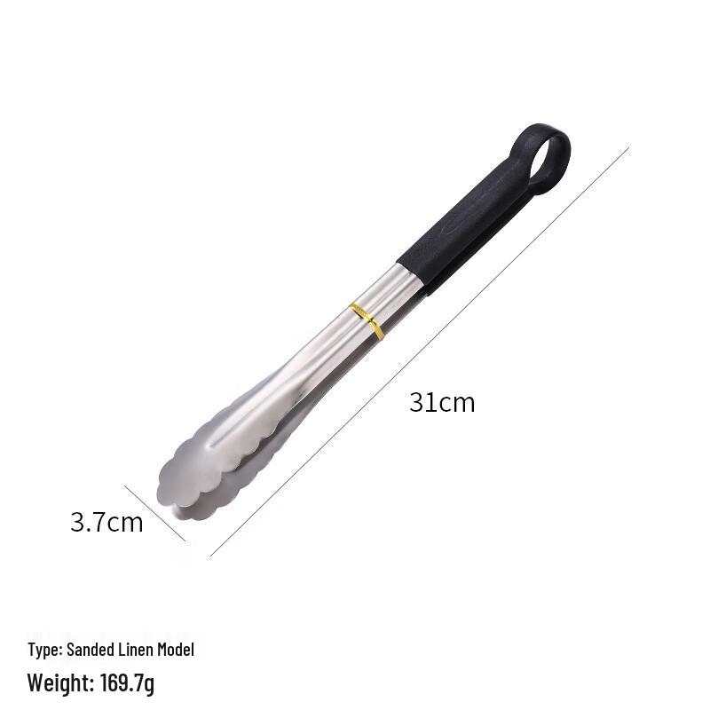 304 Stainless Steel Kitchen Food Tongs