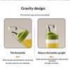 Squeeze Oil Bottle with Automatic Open Close Function for Efficient Home Seasoning Use