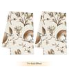 2pcs/set Kitchen Towels 40x60cmcute bunnyHand Towels Christmas Decorations for Home Noel Dish Towels Gifts