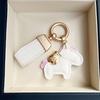 Pregevole Ciondolo Scuola in Pelle Cartoon - Portachiavi con Ciondolo Cavallo Carino Regalo