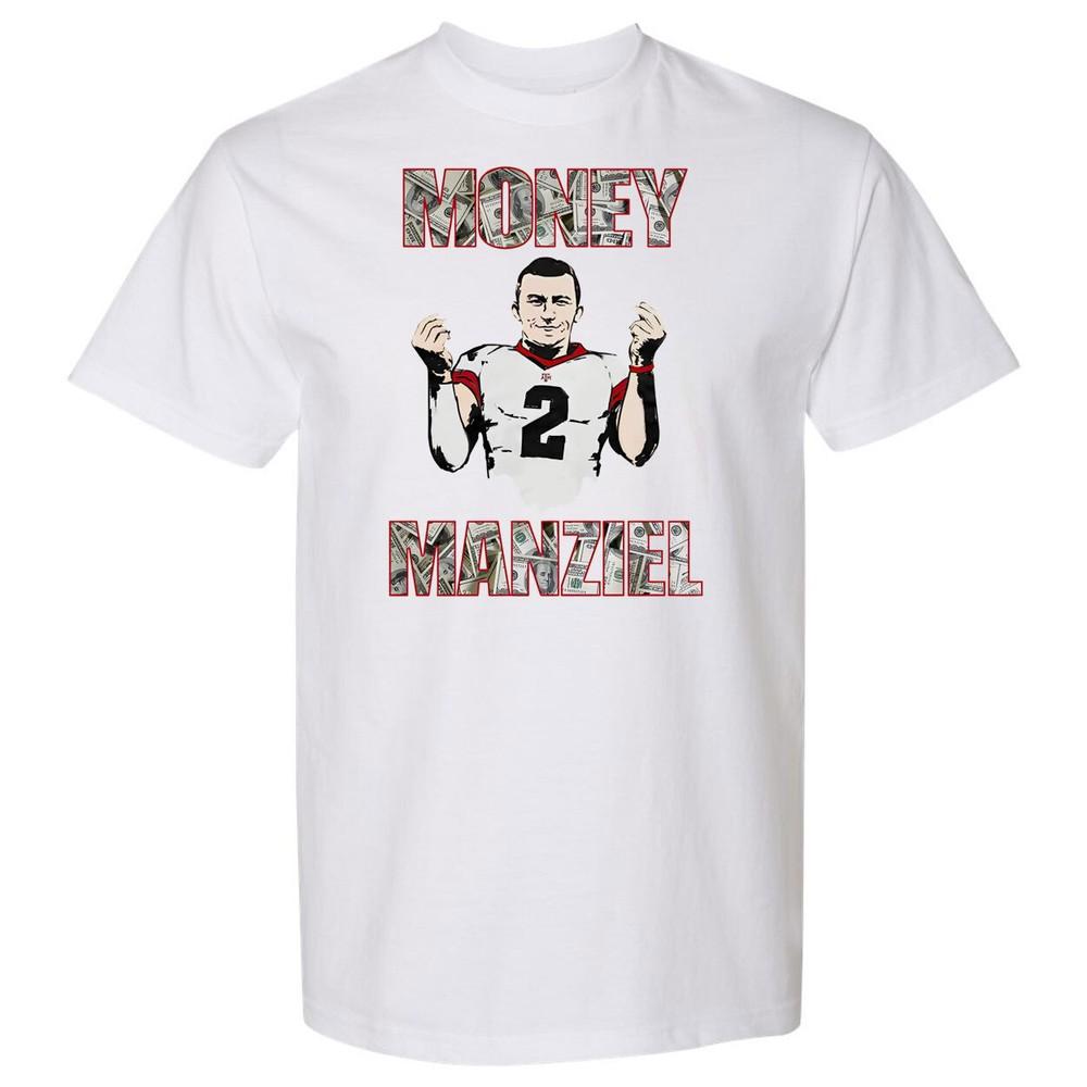 

Johnny Money Manziel White TShirt S5XL Unisex T-Shirt S