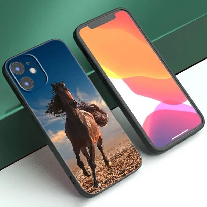 

Чохол для телефону Horse Animal для iPhone Samsung Galaxy Redmi Xiaomi Oppo OnePlus Note SA 7 8 9 10 11 12 13 14 20 21 22 23 53 54 Pro Max Ultra TPU Soft Samsung Galaxy A21s