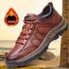 Shoes hiking shoes comfortable and simple sports shoes single cotton cotton shoes thickened warm men's shoes