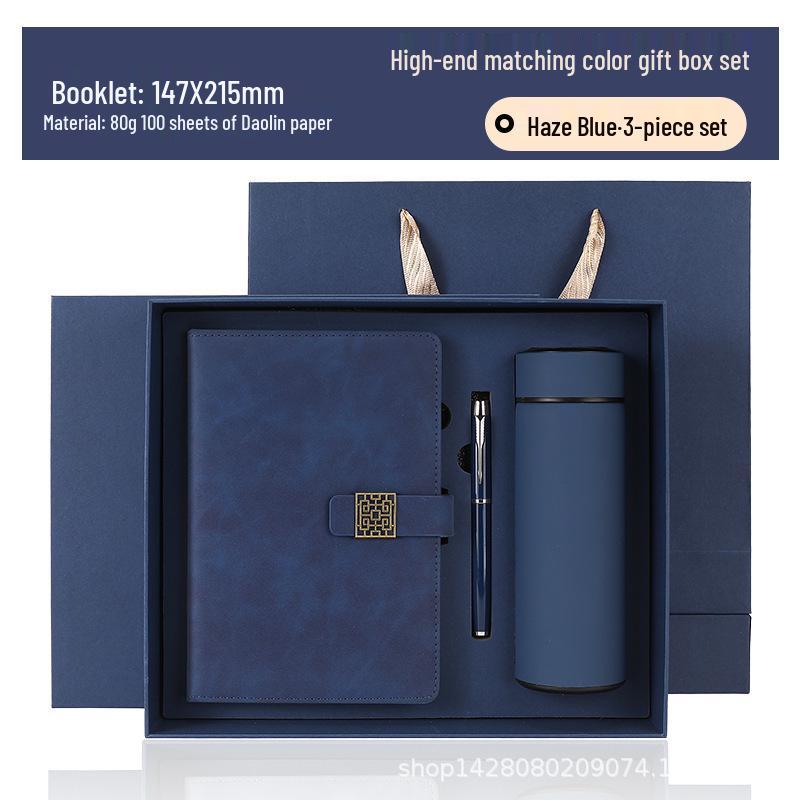 Verdickte Leder-Business-Schnallen-Notizbücher für Konferenzen und Tagebücher