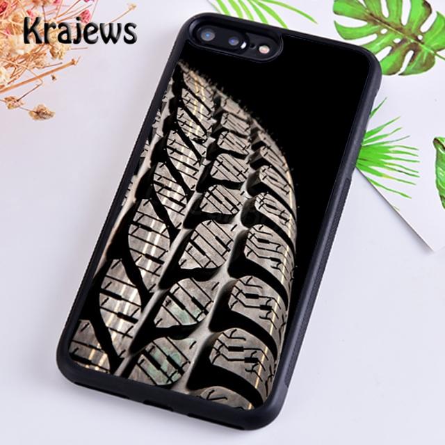 Black Tyre Track Texture Print Phone Case Cover For iPhone 17 Air 16 15 14 plus 12 13 pro max Fundas