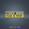 Magnetische Autosticker Voor Nieuwe Bestuurders Waterdicht Ontwerp 24x7.9cm Student Rijbewijs Teken Auto Decoraties