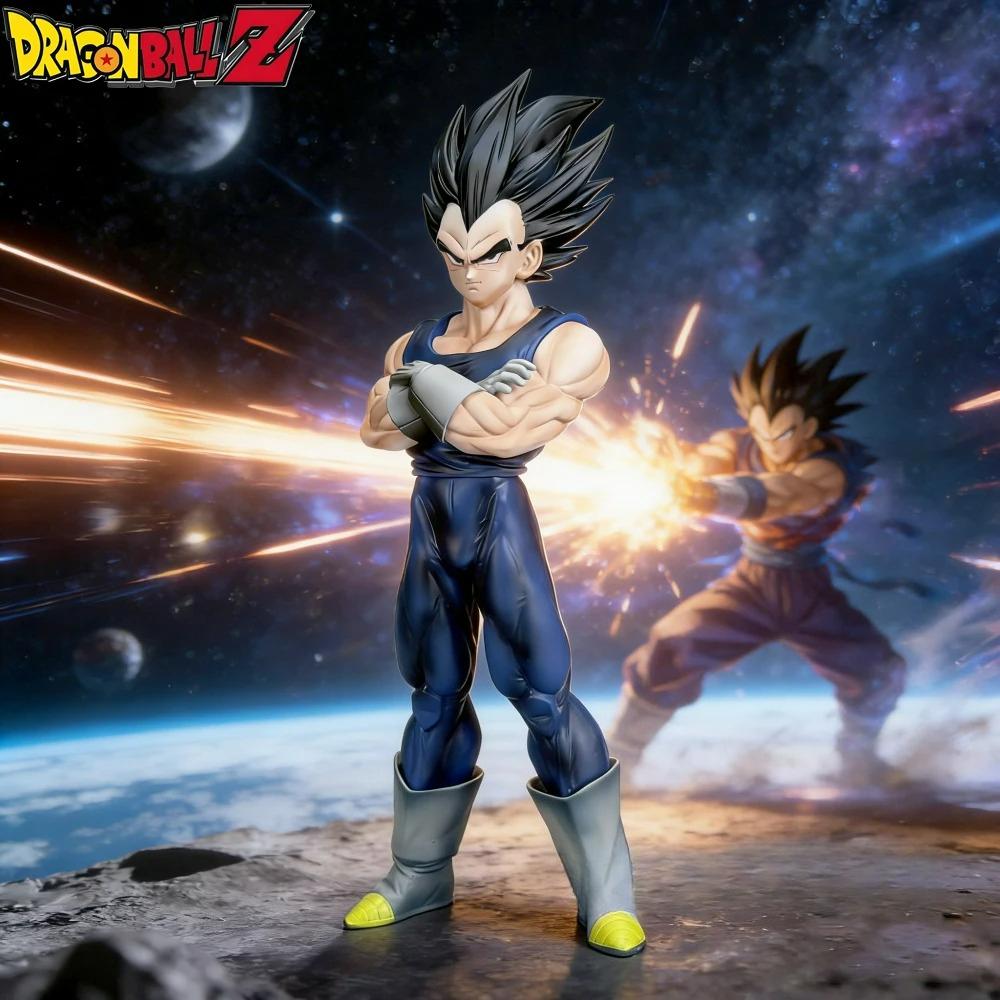 27.5cm Animation Dragon Sphere Z Vegeta Figure WDH Vegeta Action Figures Polyvinyl Chloride Statue Tabletop Ornamen Collector Miniature Playthings