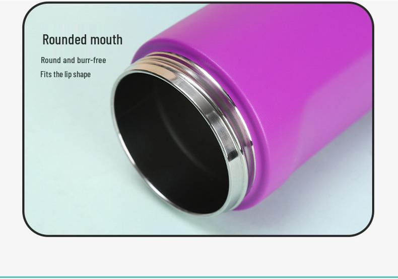 Double-Walled Stainless Steel Insulated Fruit Cup & Sports Water Bottle