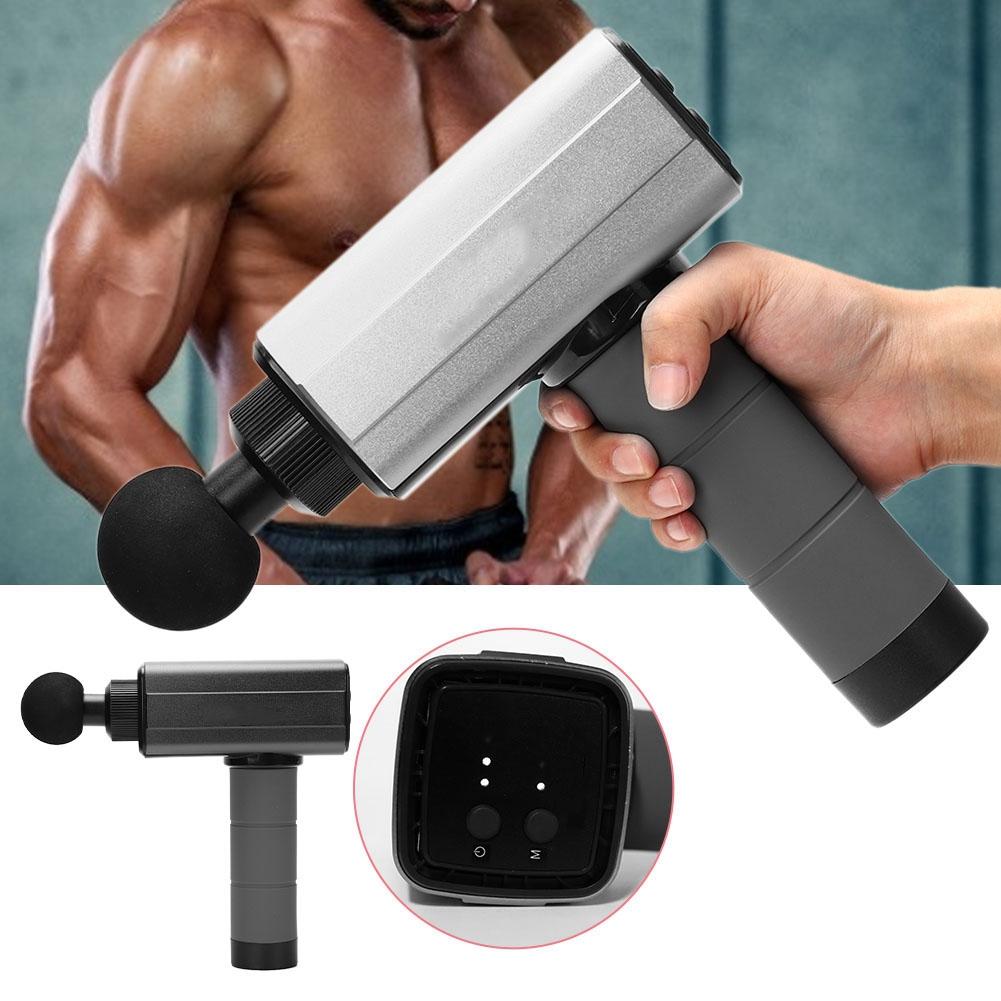 Handheld Electric Deep Muscle Massage Therapy Device Fascia Massage Gun Body Muscle Massager