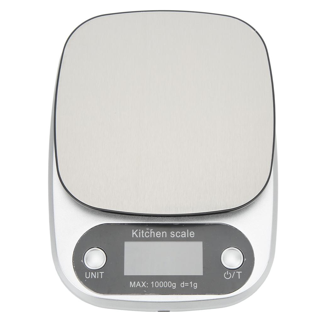 Kitchen Food Scale High Accuracy Fast Cleaning LED Screen Blue Backlight for Baking Cooking