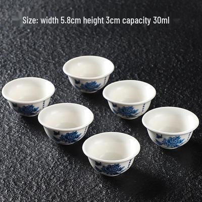 Ceramiczny zestaw filiżanek do herbaty Kung Fu Shangqi
