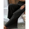 New Women's Casual Wide Leg Pants Comfortable Straight Cut Long Trousers Thin Sle Autumn Collection