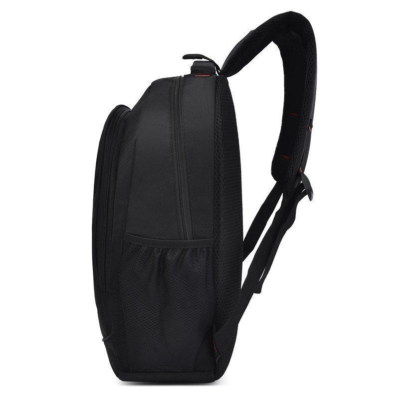 Unisex jednobarevný nepromokavý a prodyšný business fashion ležérní všestranný batoh na každý den