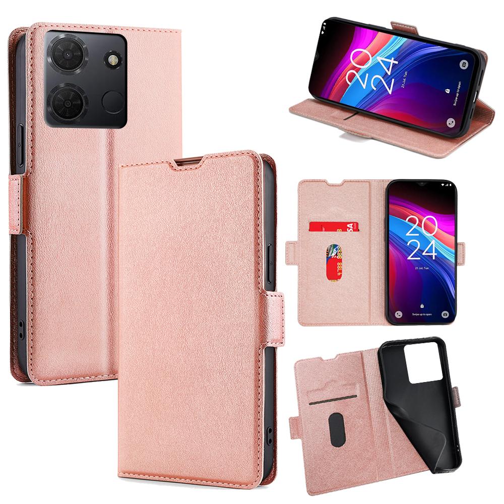 

For TCL 503 Case Card Holder PU Leather Phone Cover E