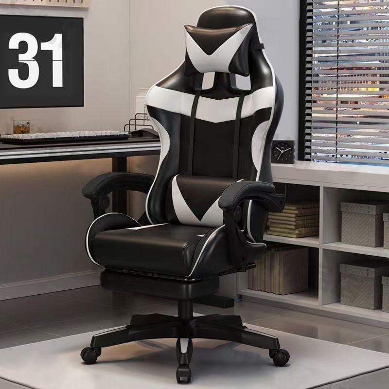 Ergonomic Gaming & Office Chair: Reclining, Comfortable for Esports, Streaming, or Internet Cafe Use.