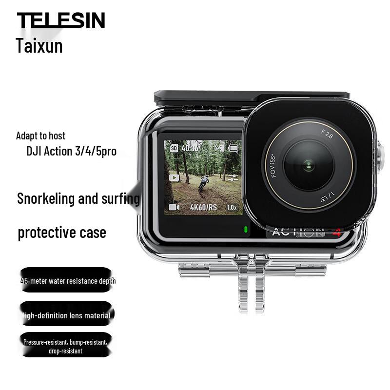 TELESIN Accessories for DJI Osmo Action Cameras