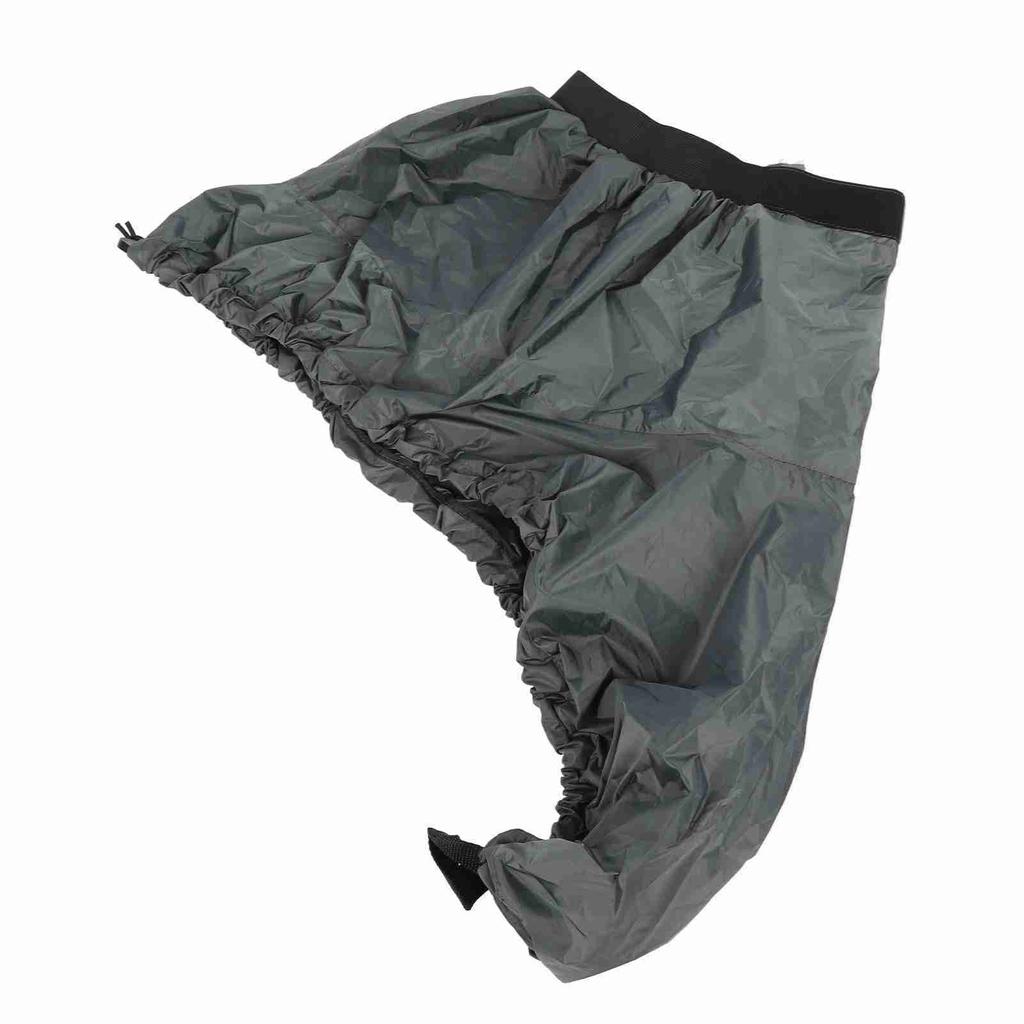 Adjustable Nylon Kayak Spray Skirt Waterproof Cover Water Sports Accessory(Gray)