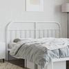 VidaXL White Metal Headboard 180 Cm 353720