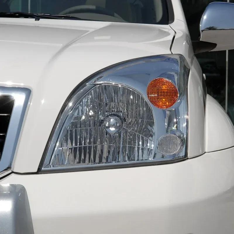 Auto Light Caps For Toyota Land Cruiser Prado 2003-2008 Car Headlight Cover Transparent Lampshade Lamp Case Glass Lens Shell