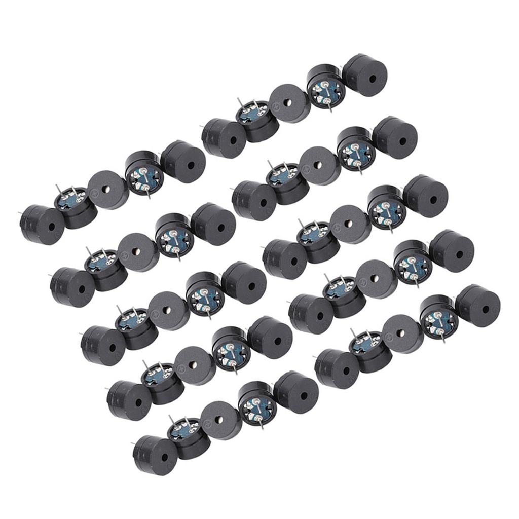 50 Pcs Passive Buzzer Electromagnetic Type 16ohm AC 2KHz 3V 5V 9V 12V Buzzer