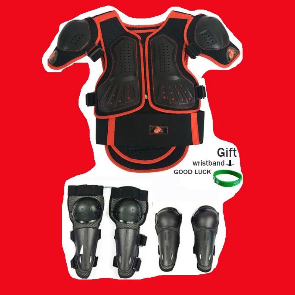 For Height 1-1.7M Boys Girls Youth Child Kids Body Protection Motocross Armor Vest Suits Skiing Skating Motorcycle Care Armor