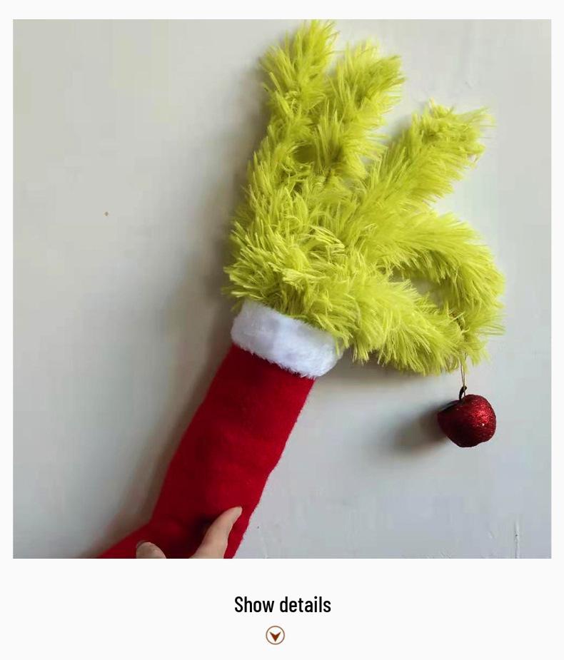 Grinch Vánoční Zelený Šašek Plyšová Hračka