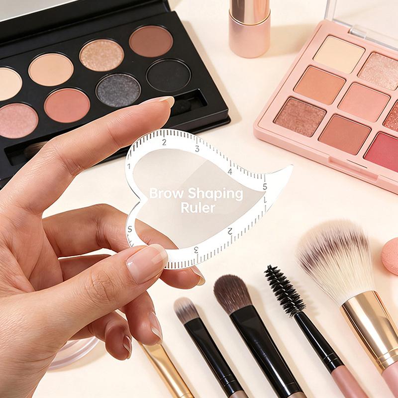 1 ks pravítko pro mapování obočí tvarovací pravítko na obočí rychlé kreslení za 1 minutu design obočí snadný nástroj mikroblading permanentní make-up šablony