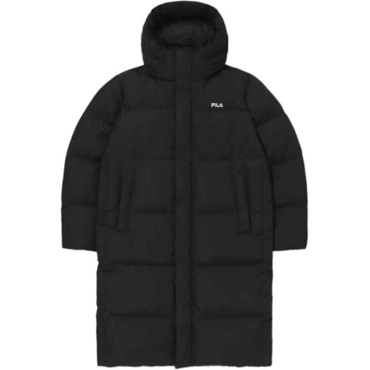 FILA Down Jackets Unisex Black Hooded Thickened FS254DJ01X005014 100(L)