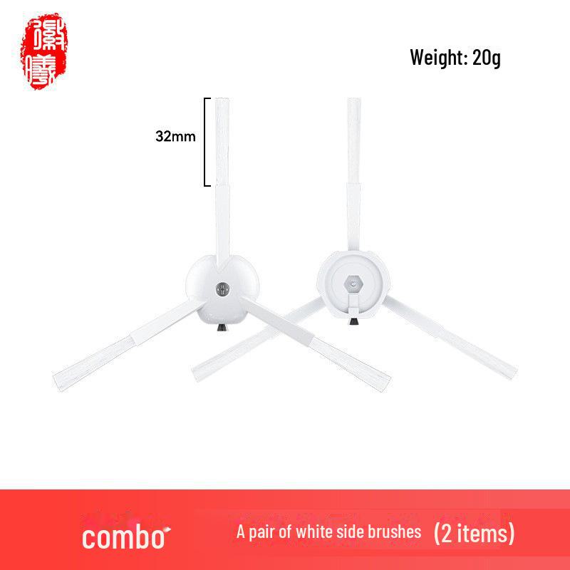 Xiaomi Mijia 1S Robot Vacuum Cleaner Accessories: Side Brush, Filter, Main Brush