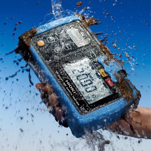 HIOKI Earth Resistance Meter FT6031-90 with Wireless Adapter Z3210, Bluetooth Communication, Dustproof and Waterproof, IP65/IP67, Class A, B, C, and D