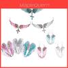 Angel Wings Necklace With Cross Pendant For Women Fashion