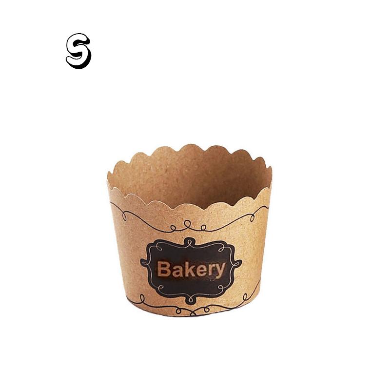 250Pcs Cupcake Wrapper Liners Muffin Tulip Case Dessert Paper Baking Cup Party Heat Proof Oven for Household Baking