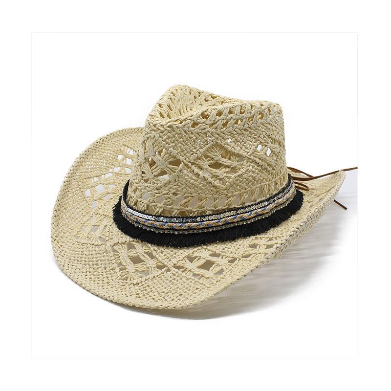Handmade Straw Hats, Men And Women, Summer Big-Brimmed Sun Hats, Fringed Straw Top Hats, Wind Sun Hats, Outdoor Travel Hats
