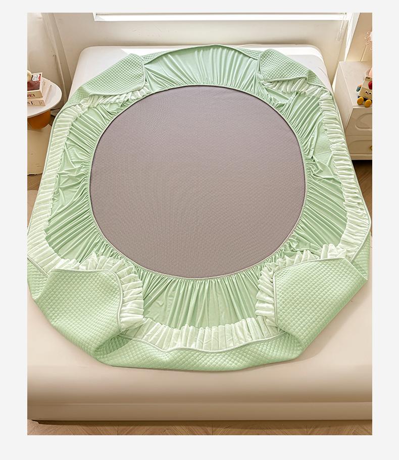 Liangdoudou A-class Cool Silk Lace Bed Sheet, Cool Mat, Student Dormitory Mat, Washable Cool Mat Mat