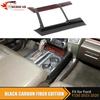 Carbon Fiber Gear Shift & Cup Holder Trim For Ford F150 F250 F350 F450 2015-