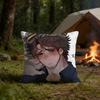 007n7 Pillow Cover Polyester Square Cushion Case 45 Cm Decorative for Home Couch Bed Car Decor