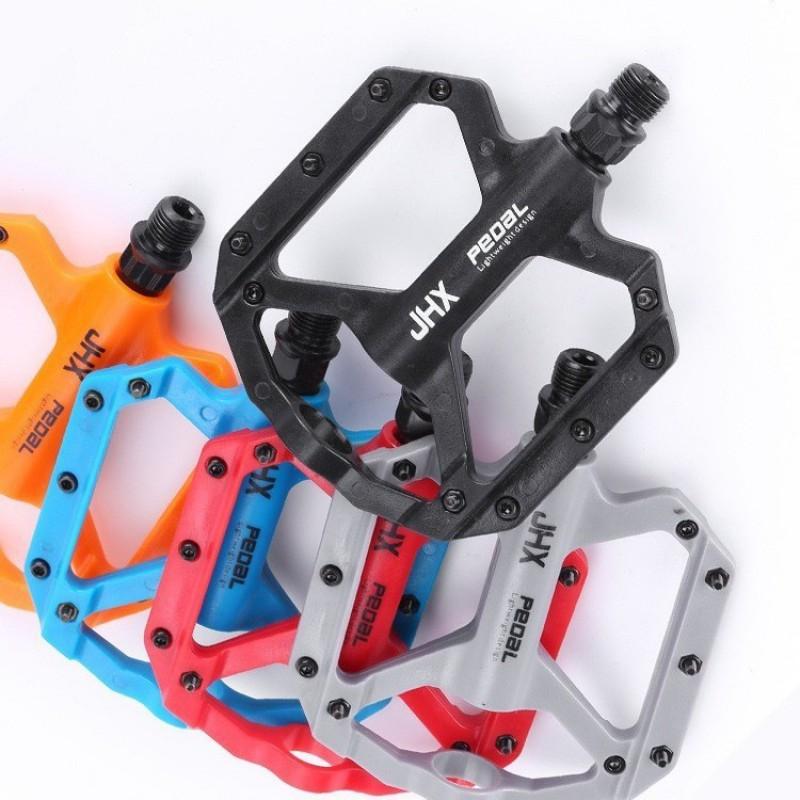 Mountain Bike Road Pedals Non-slip Wide Platform Carbon Fiber Nylon Bicycle Foot CUA