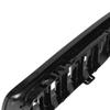 BMW Serie 3 E90 / E91 09-13 BERLINA / STATION WAGON griglie tra i fari (reni) set sinistra + destra DOPPIA BARRA NERA LUCIDA