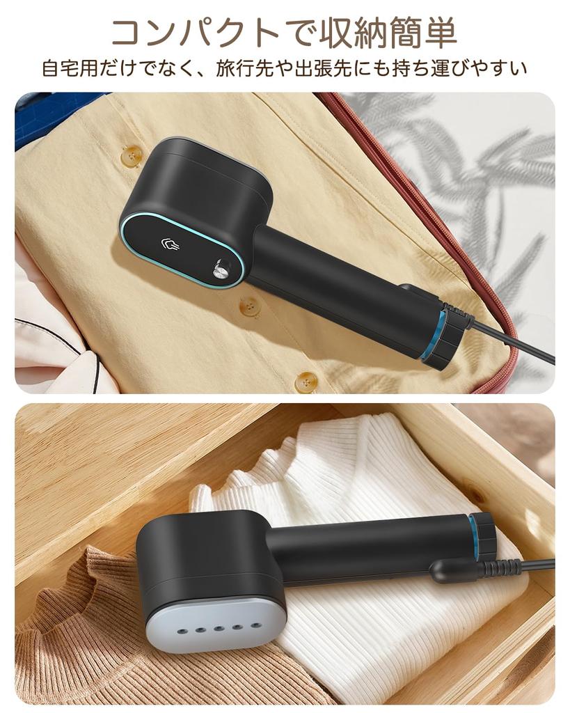 Steam Iron Enhanced Clothes Removes Stands Up In 25 Large Capacity Handy Portable For Rainy For Home For Japanese Instruction Manual [2025 Version]