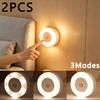3 Colors Adjustable Touch LED Light Portable Wireless Cabinet Light, Dimmable Light Bedroom Kitchen Counter Stairs Hallway