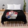Noel Gallagher with Guitar Throw Blanket Luxury St Winter Beds Giant Sofa Luxury Designer Blankets