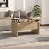 Day and Night - Day and Night Sonoma Oak Engineered Wood Coffee Table 80x50x42.5 Cm