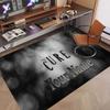 Custom Rug The Cure Pattern Print Name Text Soft Non‑Slip Floor Carpet for Home Indoor Decoration