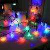 Outdoor LED Solar Crystal Ball String Lights - Waterproof Decorative Lights for Camping and Tents
