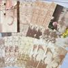 30 Stück Vintage Scrapbook-Papier für Alben Notizbuch zum Scrapbooking, Journaling Collage Handkonto Dekorationspapier