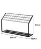 Yamazaki Jitsugyo 7045 Umbrella Stand W87 x D24 x H50cm Holds 36 Umbrellas for Commercial Use US-MV36 Approx. Approx.
