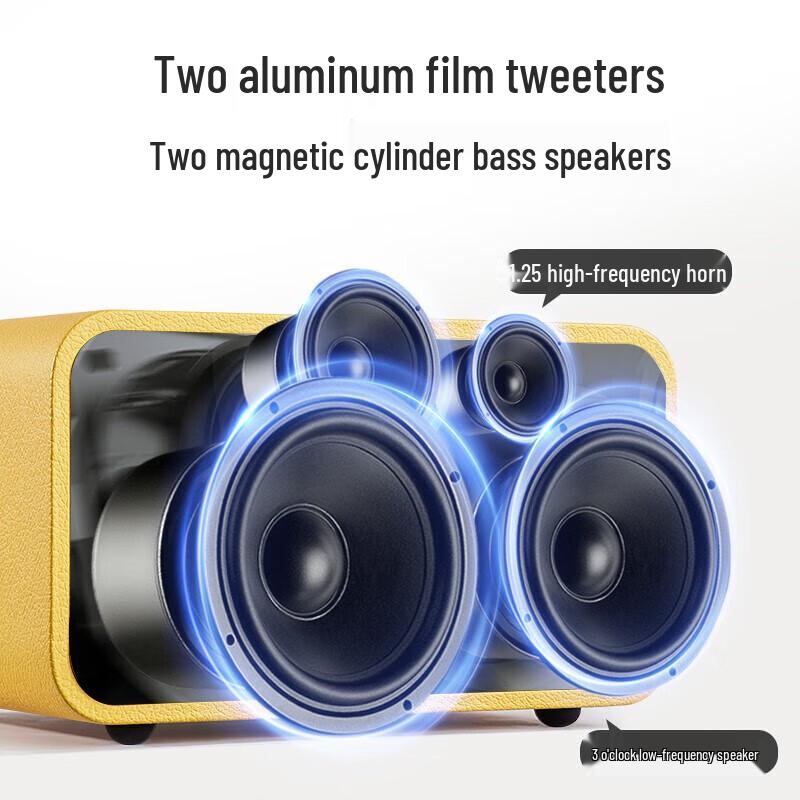 Philips TAM6208 Retro Bluetooth CD Player & HIFI Speaker