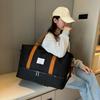 Simple outdoor lightweight travel bag Korean version portable short-distancebusiness trip duffel bag large-capacity wet and dry separation fitness bag