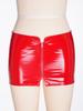 Patent Leather Mini Skirt for Women Front Zipper High Waist Pencil Skirt for Festival Club Date Night